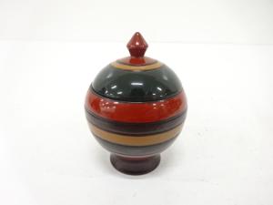 独楽塗り　莨入れ